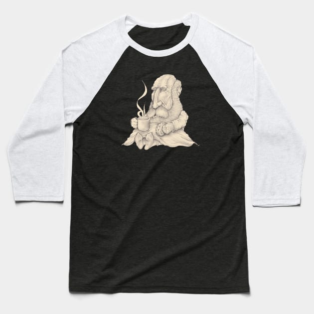 edgar Baseball T-Shirt by bobgoodallart